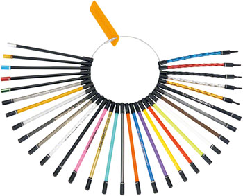 Jagwire Keychain Style Housing Color Swatch EA