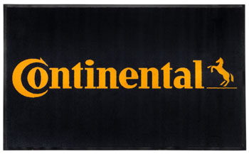 Continental Floor Mat - Rubber/Nylon EA Retail Store Fixture and Accessory