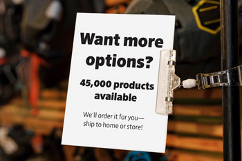 QBP Brand In-store Retail Fulfillment Services Signage EA Dealer Information