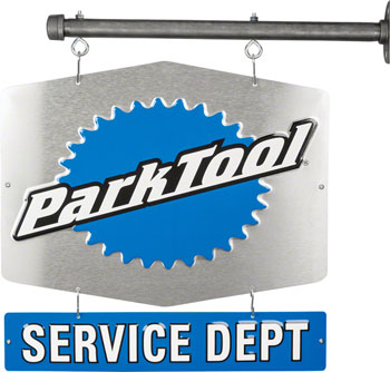 Park Tool Double-Sided Shop Service Department Sign EA Branded Sign/Banner