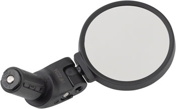 MSW Handlebar Mirror - Flat and Drop Bar, Stainless Steel Lens EA Mirror