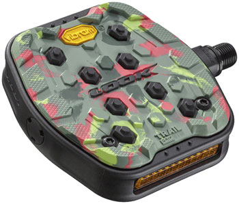 LOOK Geo Trail Grip Pedals - Platform, 9/16", Camo EA Pedals