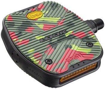 LOOK Geo City Grip Pedals - Platform, 9/16", Camo EA Pedals