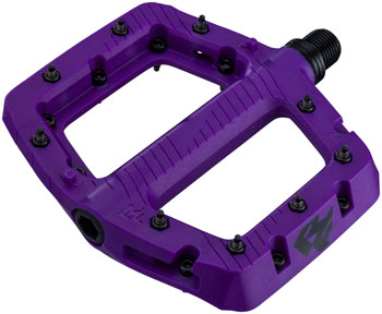 RaceFace Chester Pedals - Platform, Composite, 9/16", Small, Purple EA Pedals
