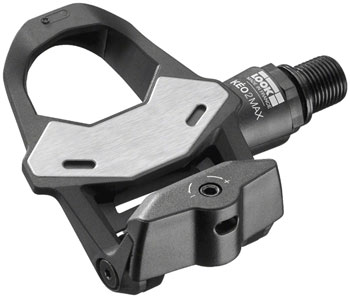 LOOK KEO 2 MAX Pedals - Single Sided Clipless, Chromoly, 9/16", Black EA Pedals