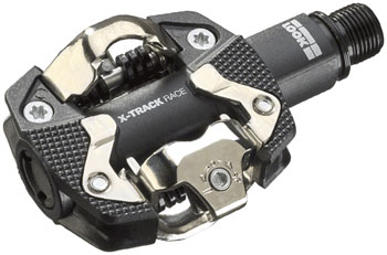 LOOK X-TRACK RACE Pedals - Dual Sided Clipless, Composite, 9/16", Black EA Pedals