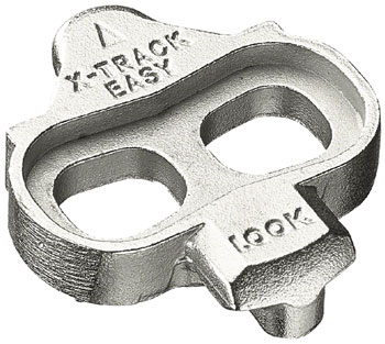 LOOK X-TRACK Easy Cleat - Multi-directional Clip Out Silver EA Clipless Cleat