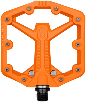Crankbrothers Stamp 1 Gen 2 Pedals - Platform, Composite, 9/16", Orange, Small Orange PAA Pedals