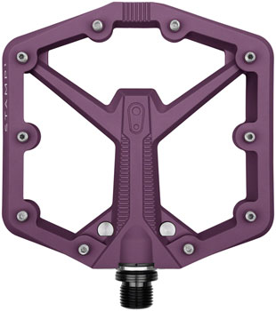 Crankbrothers Stamp 1 Gen 2 Pedals - Platform, Composite, 9/16", Purple, Large Purple PAA Pedals