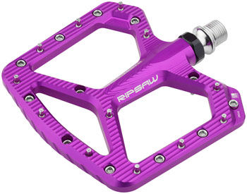 Wolf Tooth Ripsaw Aluminum Pedals - Platform, Aluminum, 9/16", Ultraviolet Purple Ultraviolet Purple PAA Pedals