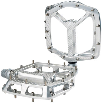 Hope F22 Pedals - Platform, Aluminum, 9/16", Silver PAA Pedals