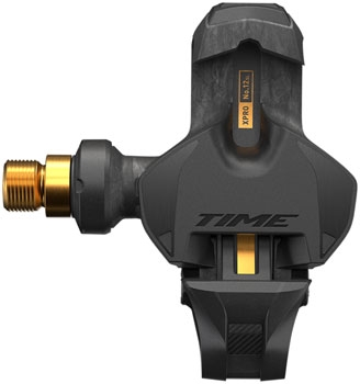 Time XPRO 12SL Pedals - Single Sided Clipless, Carbon, 9/16", Carbon/Gold, QF 57, C1 Carbon/Gold PAA Pedals