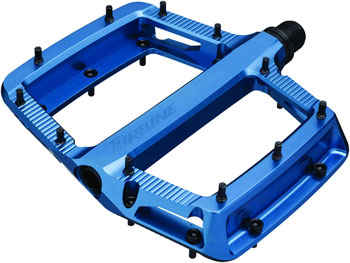 RaceFace Turbine Pedals - Platform, Aluminum, 9/16", Blue EA Pedals