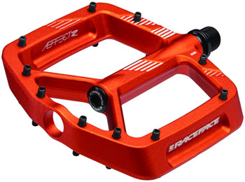 RaceFace Aeffect R Pedals - Platform, Aluminum, 9/16", Orange EA Pedals