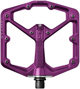 Crankbrothers Stamp 7 Pedals - Platform, Aluminum, 9/16", Purple, Large Purple PAA Pedals