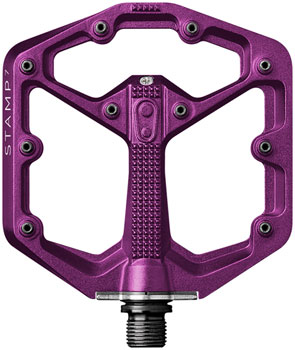 Crankbrothers Stamp 7 Pedals - Platform, Aluminum, 9/16", Purple, Small Purple PAA Pedals