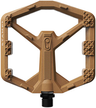 Crankbrothers Stamp 0 Pedals - Platform, Composite, 9/16", Brown, Large Brown PAA Pedals