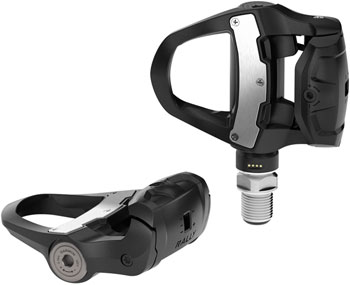 Garmin Rally RK210 Power Meter Pedals - Single Sided Clipless, Composite, 9/16", Black, Pair, Dual-Sensing, LOOK KEO Black EA Pedals