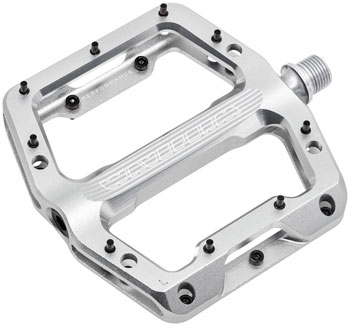 Wolf Tooth Waveform Performance Pedals - Raw Silver, Large Raw Silver EA Pedals