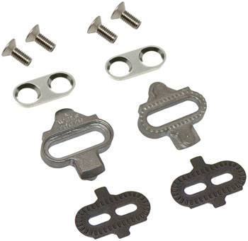Wolf Tooth Clipless Pedal Cleat Kit - Stainless Steel Black EA Clipless Cleat