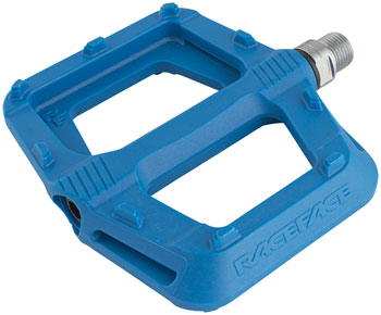 RaceFace Ride Pedals - Platform, Composite, 9/16", Blue PAA Pedals