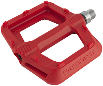 RaceFace Ride Pedals - Platform, Composite, 9/16", Red PAA Pedals