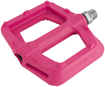 RaceFace Ride Pedals - Platform, Composite, 9/16", Magenta PAA Pedals