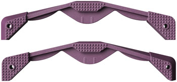 Crankbrothers Stamp Evo Bashguards - Large, Purple EA Pedal Small Part