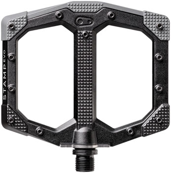 Crankbrothers Stamp Evo Pedals - Platform, Aluminum, 9/16", Black, Small Black EA Pedals