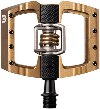 Crankbrothers Mallet DH Pedals - Dual Sided Clipless with Platform, Aluminum, 9/16", Loic Bruni Edition Loic Bruni Edition Bronze EA Pedals