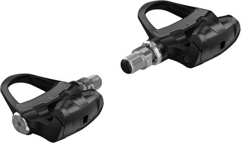 Garmin Rally RS100 Power Meter Pedals - Single Sided Clipless, Composite, 9/16", Black, Pair, Single-Sensing, Shimano SPD-SL Black EA Pedals
