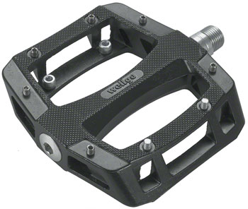 Wellgo A-52 Pedals - Platform, Aluminum, 9/16", Black PAA Pedals