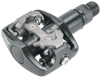 Wellgo WPD-823 Pedals - Dual Sided Clipless, Aluminum, 9/16", Black PAA Pedals