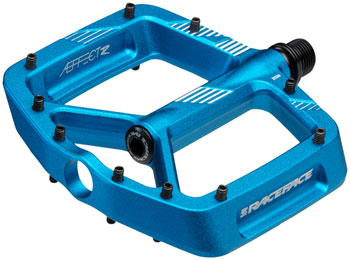 RaceFace Aeffect R Pedals - Platform, Aluminum, 9/16", Blue PAA Pedals