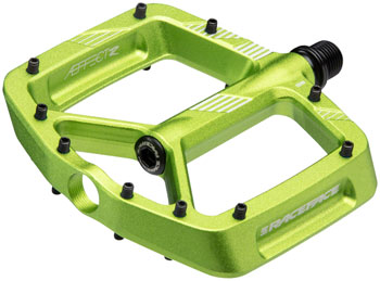 RaceFace Aeffect R Pedals - Platform, Aluminum, 9/16", Green PAA Pedals