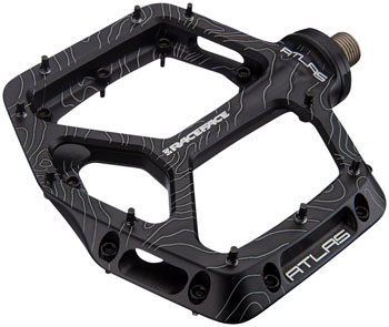 RaceFace Atlas Pedals - Platform, Aluminum, 9/16", Black PAA Pedals