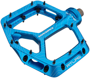 RaceFace Atlas Pedals - Platform, Aluminum, 9/16", Blue PAA Pedals