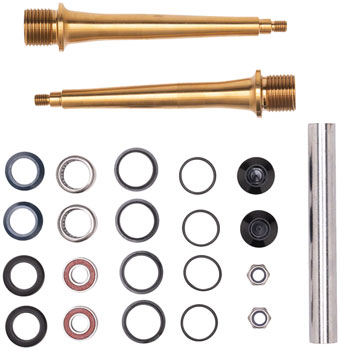 Crankbrothers Titanium Spindle Kit for 2010 - Present Pedal Models KIT Pedal Small Part