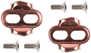Crankbrothers Cleat Easy Release: 6 Degrees of Float Brass EA Clipless Cleat
