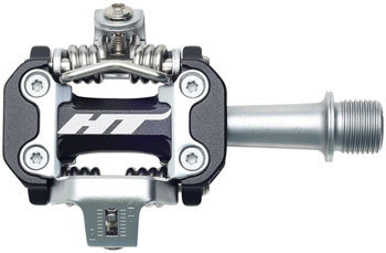 HT Components M2 Pedals - Dual Sided Clipless, Aluminum, 9/16", Black PAA Pedals