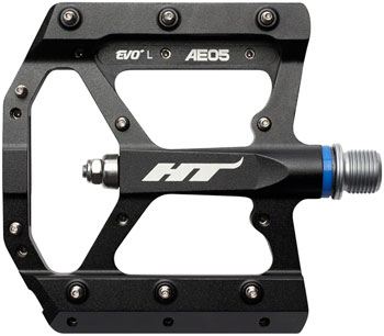 HT Components AE05(EVO+) Pedals - Platform, Aluminum, 9/16", Black PAA Pedals