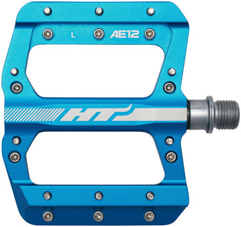 HT Components AE12 Pedals - Platform, Aluminum, 9/16", Marine Blue Marine Blue PAA Pedals