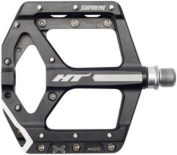 HT Components ANS10 Pedals - Platform, Aluminum, 9/16", Black PAA Pedals