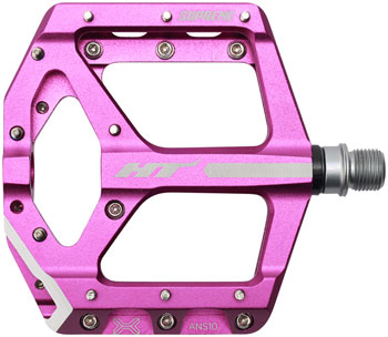 HT Components ANS10 Pedals - Platform, Aluminum, 9/16", Purple PAA Pedals