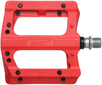 HT Components PA12A Pedals - Platform, Composite, 9/16", Red PAA Pedals