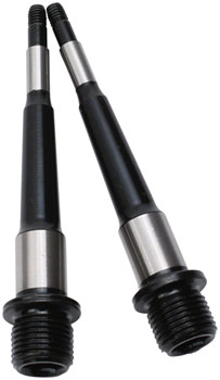 HT Components EVO+ Pedal Spindle - AE03/AE05 IGUS, Chromoly, Black EA Pedal Small Part