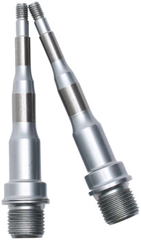 HT Components Nano-S/Air-S Pedal Spindle - ANS10, Chromoly, Silver EA Pedal Small Part