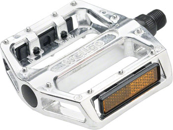 Wellgo B087 Pedals - Platform, Aluminum, 9/16", Silver PAA Pedals