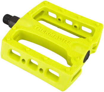 Stolen Thermalite Pedals - Platform, Composite/Plastic, 9/16", Neon Yellow Neon Yellow PAA Pedals