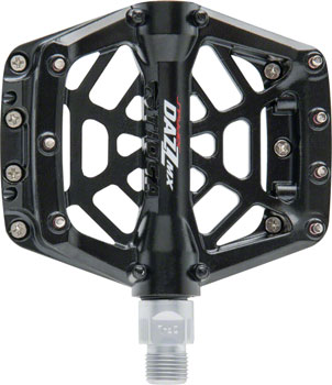 Tioga DAZZ MX Pedals - Platform, Aluminum, 9/16", Black PAA Pedals